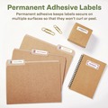 Labels | Avery 48266 0.66 in. x 3.44 in. EcoFriendly Permanent File Folder Labels - White (30/Sheet, 25 Sheets/Pack) image number 2