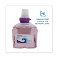 Hand Soaps | Boardwalk 5361-02-GCE00LP 1200 mL Lavender Foam Soap Refill - Cranberry Scent (2/Carton) image number 2