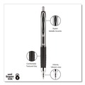 Pens | uni-ball 33950 Signo 207 0.7 mm Retractable Gel Pen - Black Ink/Smoke/Black Barrel/Medium (1-Dozen) image number 2