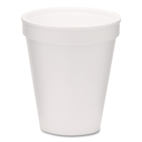 Cups and Lids | WinCup 221966 8 oz Foam Drink Cups - White (1000/Carton) image number 0