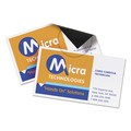 Copy & Printer Paper | Avery 08374 2 x 3.5 Inkjet Magnetic Business Cards - White (30/Pack) image number 2
