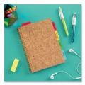 Dividers & Tabs | Avery 74866 2.5 in. x 1 in. 1/5-Cut Ultra Tabs Repositionable Tabs - Assorted Colors (48/Pack) image number 1