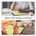 Notebooks & Pads | Ampad 20-220 8.5 in. x 11.75 in. Wide/Legal Ruled Perforated Writing Pads - Canary Yellow (1-Dozen) image number 5