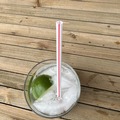 Cutlery | Boardwalk BWKJSTUW775RW 7.75 in. Polypropylene Jumbo Straws - Red/White Striped (12500/Carton) image number 3
