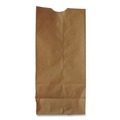 Paper Bags | Ross & Wallace Paper Products 100306500PK/BL 5.88 in. x 3.63 in. x 11 in. #6 Size Grocery Paper Bags - Kraft (500/Bundle) image number 4
