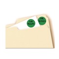 Labels | Avery 05463 0.75 in. Diameter Printable Self-Adhesive Removable Color-Coding Labels - Green (1008/Pack) image number 2