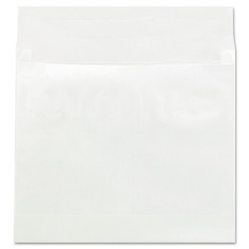 Universal UNV19004 12 in. x 16 in., Square Flap, Self-Adhesive Closure, Deluxe Tyvek Expansion Envelopes - White (50/Carton)