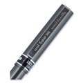 Pens | uni-ball 60025 Extra-Fine 0.5 mm Stick Deluxe Roller Ball Pen - Black Ink Metallic Gray/Black Barrel (1-Dozen) image number 3