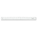 Office & Office Supplies | Westcott 10564 18 in. Long Standard/Metric Flexible Acrylic Ruler - Clear image number 0