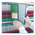 File Folders | Smead 61952 1/3-Cut End Tab Out 8.5 in. x 11 in. Colored Poly Out Guides with Pockets - Green (25/Box) image number 3