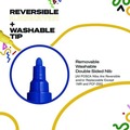 Back to School Sale | uni-ball PC3M8C Fine Bullet Tip Water-Based Paint Markers - Assorted Colors (8/Pack) image number 7