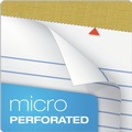 Notebooks & Pads | TOPS 71500 The Legal Pad Plus 5 in. x 8 in. Narrow Ruled Perforated Pads - White (1-Dozen) image number 4