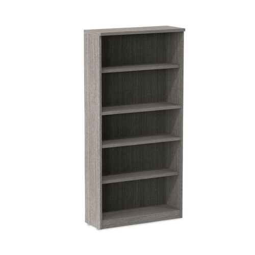 Office Filing Cabinets & Shelves | Alera ALEVA636632GY 31.75 in. x 14 in. x 64.75 in. Valencia Series 5 Shelf Bookcase image number 0