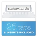 File Folders | Pendaflex 81604 1/5-Cut Tabs Letter Size Colored Hanging Folders - Gray (25/Box) image number 5
