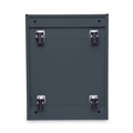 Office Carts & Stands | Alera ALEPAFFCH 14.96 in. x 19.29 in. x 27.75 in. 2 Legal/Letter-Size File Drawers Left or Right File Pedestal - Charcoal image number 4