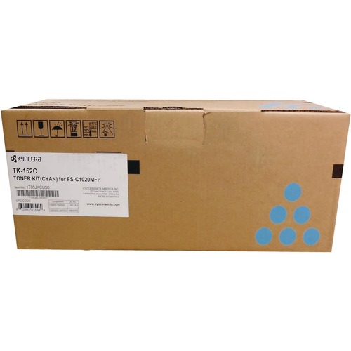 Ink & Toner | Kyocera TK152C TK152C Toner 6000 Page-Yield Cyan image number 0