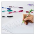 Pencils | Paper Mate 1759214 0.9 mm HB (#2) Clear Point Mechanical Pencils with Tube of Lead/Erasers - Black Lead, Assorted Barrel Colors (2/Set) image number 3