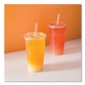 Cups and Lids | Karat C-KC32 32 oz. PET Plastic Cups - Clear (300/Carton) image number 2