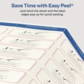 Labels | Avery 04224 1.25 in. x 2.38 in. Dissolvable Labels with Sure Feed - White (90/Pack) image number 4