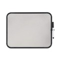 Project & Display Boards | MasterVision CLK020408 11 in. x 14 in. Magnetic Dry Erase Board - White Surface, Black Plastic Frame image number 0
