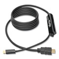 Electronic Adapters & Chargers | Tripp Lite U444-006-H 6 ft. USB Type C to HDMI Cable - Black image number 0