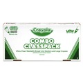 Arts & Crafts Supplies | Crayola 523348 8-Color Crayon and Ultra-Clean Washable Marker Classpack (1-Box) image number 4