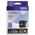 Just Launched | Brother LC103BK 600 Page-Yield LC103BK Innobella High-Yield Ink - Black image number 0