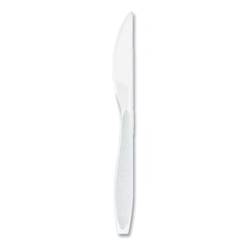SOLO HSWKX-0007 Impress Heavyweight Full-Length Polystyrene Knife - White (100/Box, 10 Boxes/Carton)