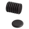 Office & Office Supplies | U Brands 3021U00-12 1.25 in. Diameter Circle High Energy Magnets - Black (8/Pack) image number 0