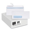 Envelopes & Mailers | Quality Park QUA69222 4.13 in. x 9.5 in. Address Window #10 Commercial Flap Redi-Strip Closure Redi-Strip Security Tinted Envelope - White (500/Box) image number 4