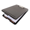 Clipboards | Universal UNV40318 Storage Clipboard with 0.5 in. Clip Capacity for 8.5 x 11 Sheets - Black image number 1