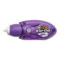 Just Launched | BIC WOMTP21 Wite-Out Mini Twist 0.2 in. x 314 in. Non-Refillable Correction Tape - Blue/Fuchsia Applicators (2/Pack) image number 3