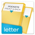 Just Launched | Cardinal 84009 11 in. x 8-1/2 in. Letter Poly Ring Binder Pockets - Assorted Colors (5/Pack) image number 1