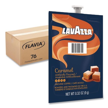 FLAVIA 48750 Lavazza Coffee Freshpack - Caramel (76/Carton)