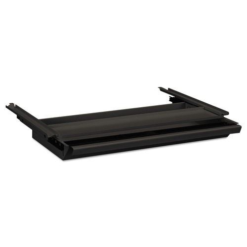  | HON HD8.S 24.75w x 14.75d x 3h Metal Center Drawer with Core Removable Locks - Charcoal image number 0