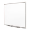 Clearance Center | Quartet 2547 Classic Series 72 x 48 Porcelain Magnetic Dry Erase Board - White Surface/Silver Aluminum Frame image number 2