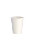 Cups and Lids | Dart DWTG8W Thermoguard 8 oz. Insulated Paper Hot Cups - White Sustainable Forest Design (1000/Carton) image number 1