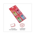 Page Flags | Universal UNV99010 Deluxe 1 in. x 1.75 in. "Sign Here" Message Arrow Flags - Assorted Colors (120/Pack) image number 3