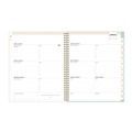 Notebooks & Pads | Blue Sky 140101 11 in. x 8.5 in. 12-Month (Jan-Dec 2026) Day Designer Secret Garden Mint Frosted Weekly/Monthly Planner image number 2