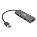 Office Electronics & Batteries | Tripp Lite U360-004-SLIM 4 Ports Ultra-Slim Portable USB 3.0 SuperSpeed Hub - Black image number 0