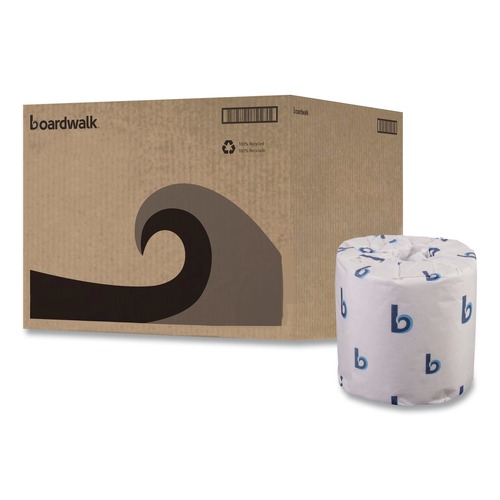  | Boardwalk B6144 2-Ply Septic Safe Toilet Tissue - White (96/Carton) image number 0