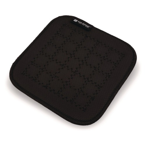 Food Service | San Jamar SAN UHP77BK 11.5 in. Ultigrip Neoprene Hot Pad - Black image number 0