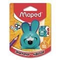 Pencil Sharpeners | Maped Helix 017649 Croc Croc Chomp Rabbit 1-Hole Canister Pencil Sharpener, 3.74 x 1.8 x 4.92, Randomly Assorted Colors image number 0