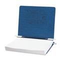 Binding Covers | ACCO A7054123A PRESSTEX 6 in. Capacity 11 in. x 8.5 in. 2 Posts Covers with Storage Hooks - Dark Blue image number 1