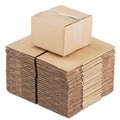 Mailing Boxes & Tubes | Universal UFS664 Regular Slotted Container (RSC) 6 in. x 6 in. x 4 in. Fixed-Depth Corrugated Shipping Boxes - Brown Kraft (25/Bundle) image number 2