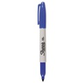 Permanent Markers | Sharpie 30003 Fine Bullet Tip Permanent Marker - Blue (1-Dozen) image number 2