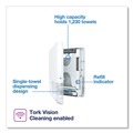 Paper Towel Holders | Tork 552530 PeakServe Continuous 14.44 x 3.97 x 19.3 Hand Towel Dispenser - White image number 1