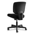 Just Launched | HON H5701.SB11.T Volt Series 250 lbs. Capacity 18 in. to 22.25 in. Seat Height Leather Task Chair - Black image number 9