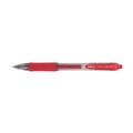 Just Launched | Zebra 46730 Fine 0.5 mm Sarasa Dry Gel X20 Retractable Gel Pen - Red Ink, Clear/Red Barrel (1 Dozen) image number 2