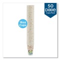 Coffee | Dixie 5356CD 16 oz. PerfecTouch Coffee Haze Design Paper Hot Cups (50/Pack) image number 1